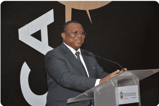 Le Ministre de la Communication et de l’Economie Numérique, Amadou Coulibaly (DR)