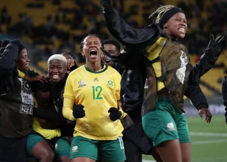 Equipe de foot féminin - Afrique du Sud