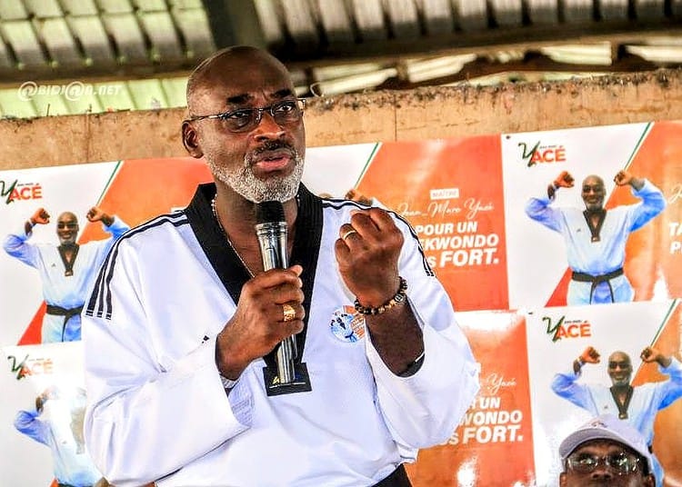 © Donald by Abidjan.net / Jean Marc Yacé, Président de la Fédération Ivoirienne de Taekwondo