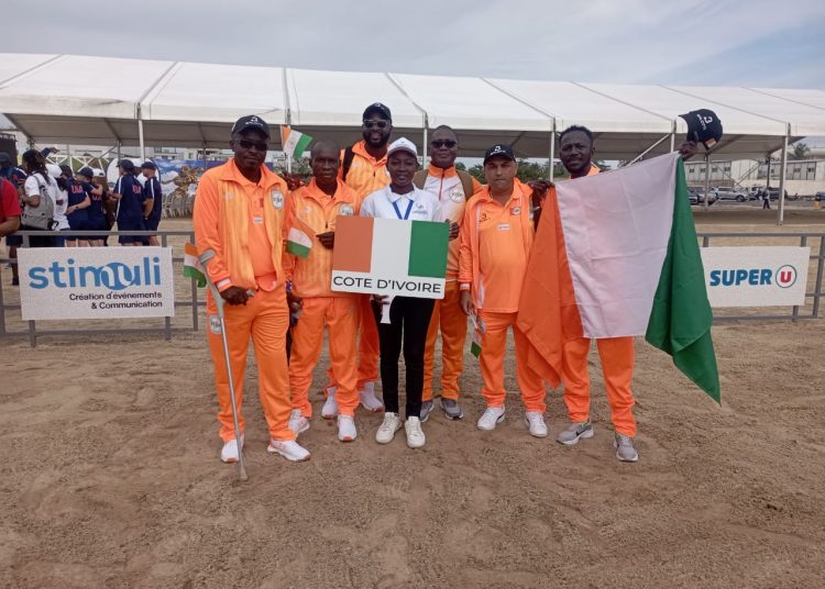 La Côte d'Ivoire, championne du monde de pétanque