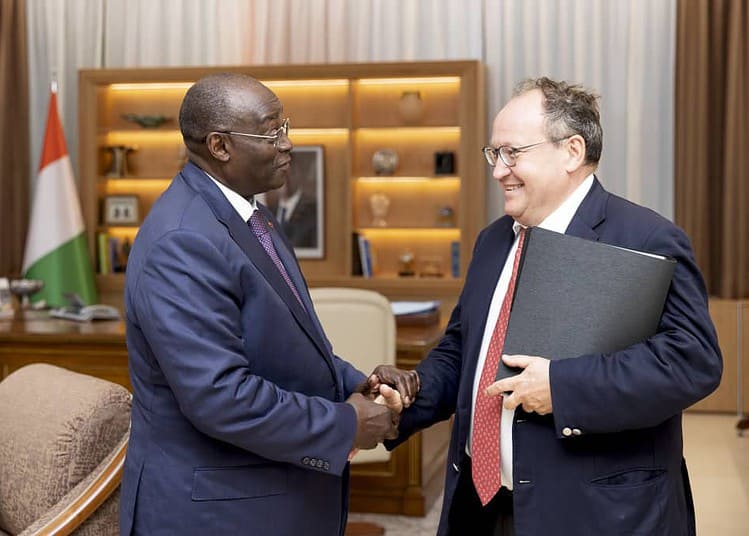 Les vice-présidents de la République de Côte d'Ivoire et de la BEI